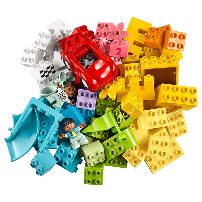 LEGO® Duplo, Luksuskasse med klodser - Køb - sortiment! - Lirum Larum