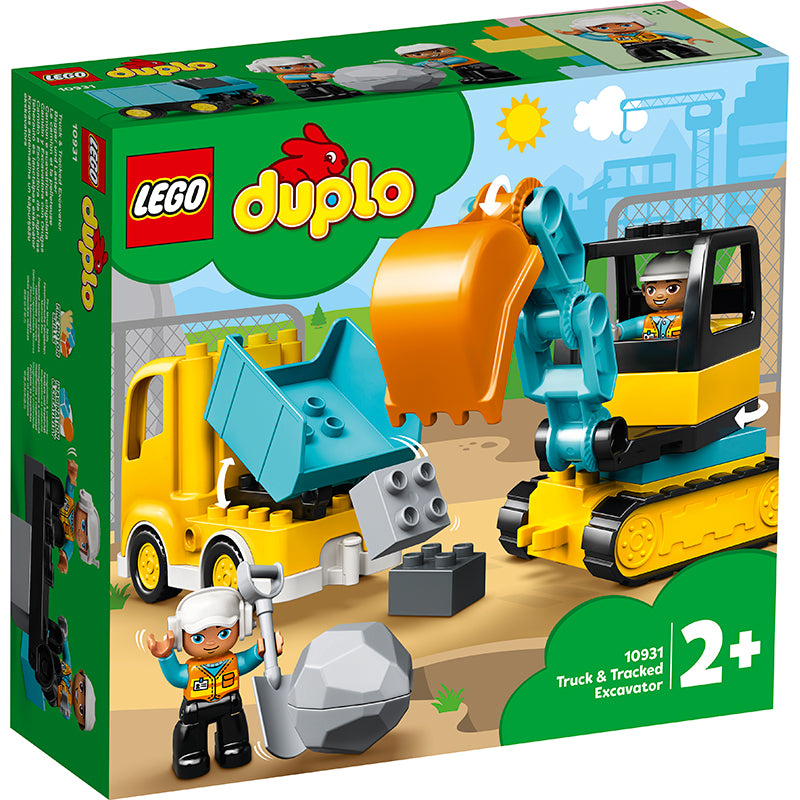 LEGO ® Duplo, Lastbil og gravemaskine på larvefødder