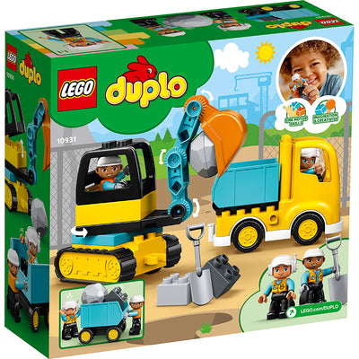 LEGO ® Duplo, Lastbil og gravemaskine på larvefødder