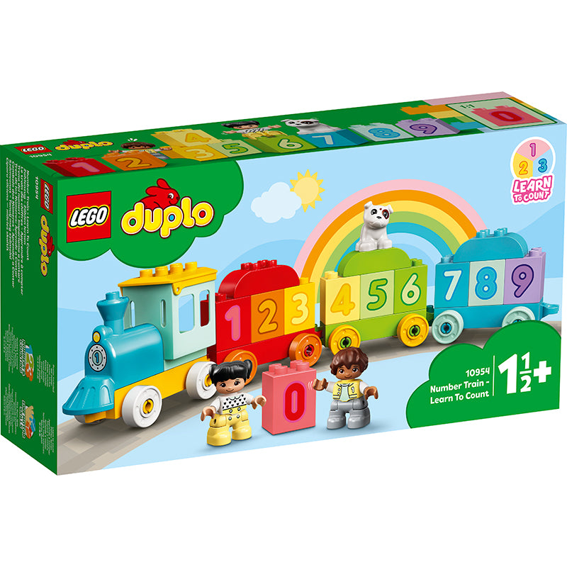 LEGO® DUPLO® Creative Play, Tog med tal – lær at tælle - for de mindste