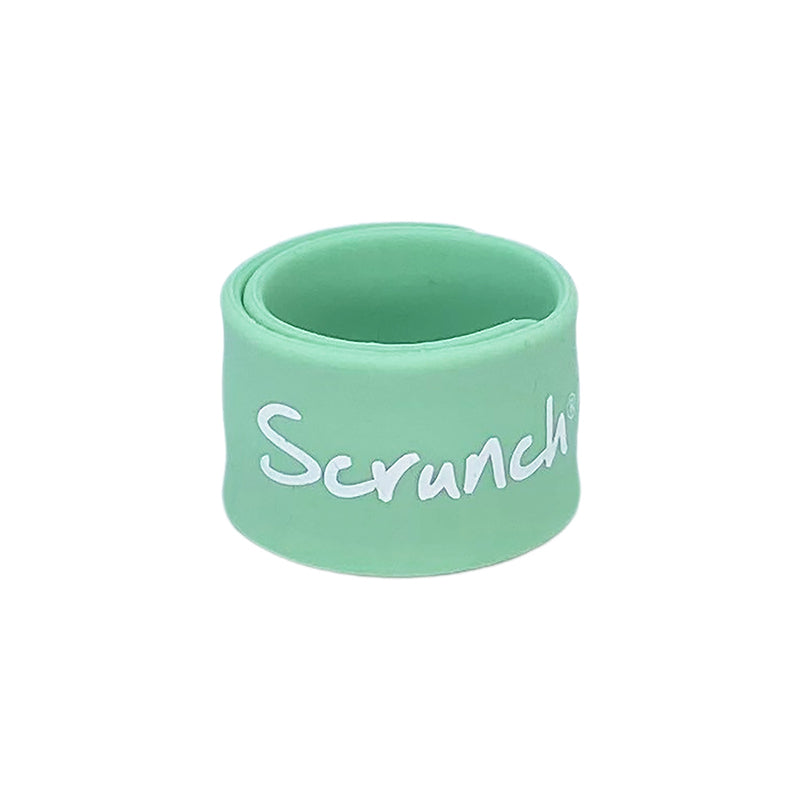 Scrunch armbånd til navn, ID-armbånd - Mint