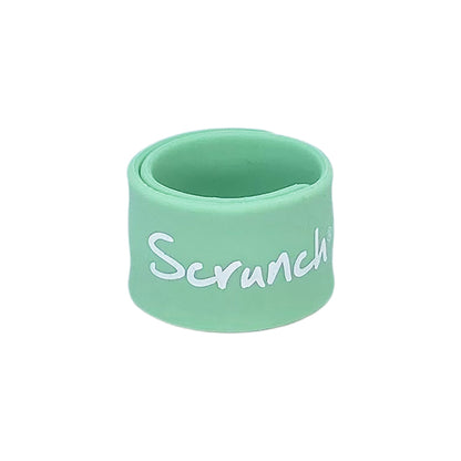 Scrunch armbånd til navn, ID-armbånd - Mint