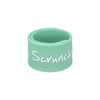 Scrunch armbånd til navn, ID-armbånd - Mint