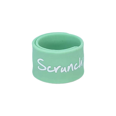 Scrunch armbånd til navn, ID-armbånd - Mint