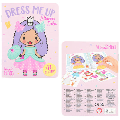 Princess Mimi Dress Me Up Stickersbog, ass.