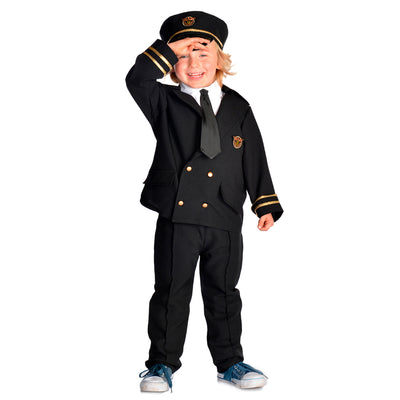 Pretend to bee udklædningstøj, Pilot uniform - Str. 3-7 år