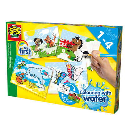 SES Creative Mit første malesæt, Mal m. vand