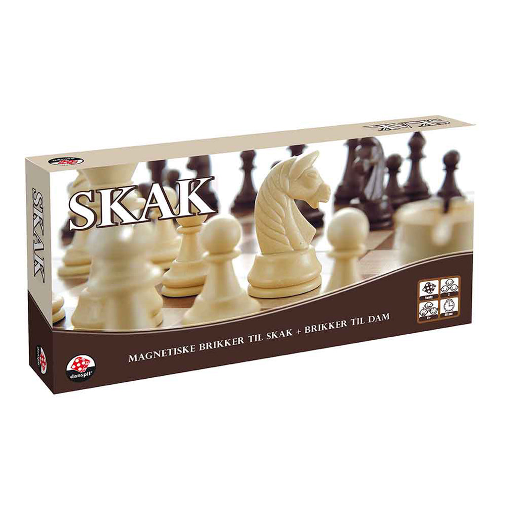 Danspil Skak og dam, brætspil, familiespil