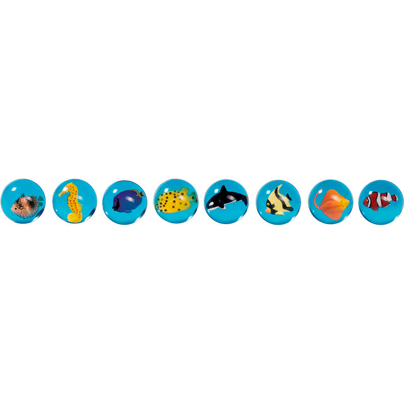 Goki hoppebold m 3D fisk, ass. model