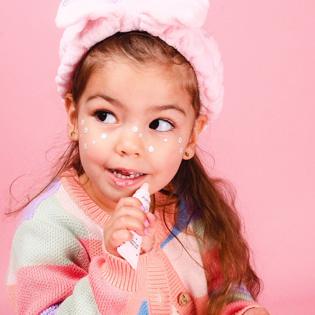 Oh Flossy Naturlig Lip Gloss til børn, Sæt med 3 farver