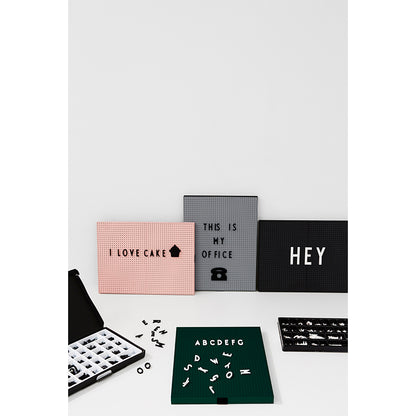 Design Letters, Kontor ikoner til Message Board - white