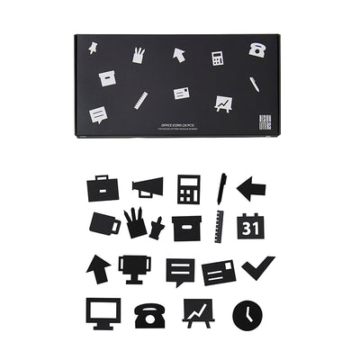 Design Letters, Kontor ikoner til Message Board - black