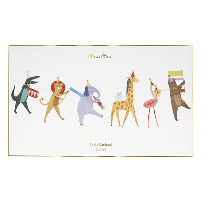 Meri Meri guirlande, Dyreparade - 3 meter