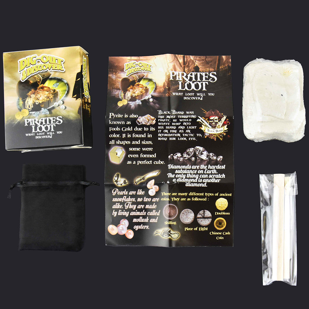 Robetoy hak-og-find, assorteret fund eller ædelstene