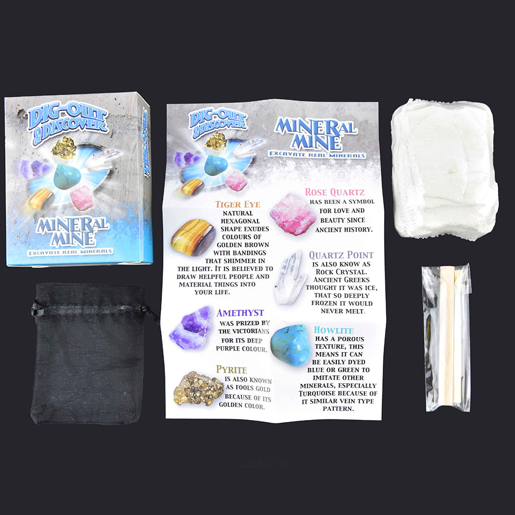 Robetoy hak-og-find, assorteret fund eller ædelstene