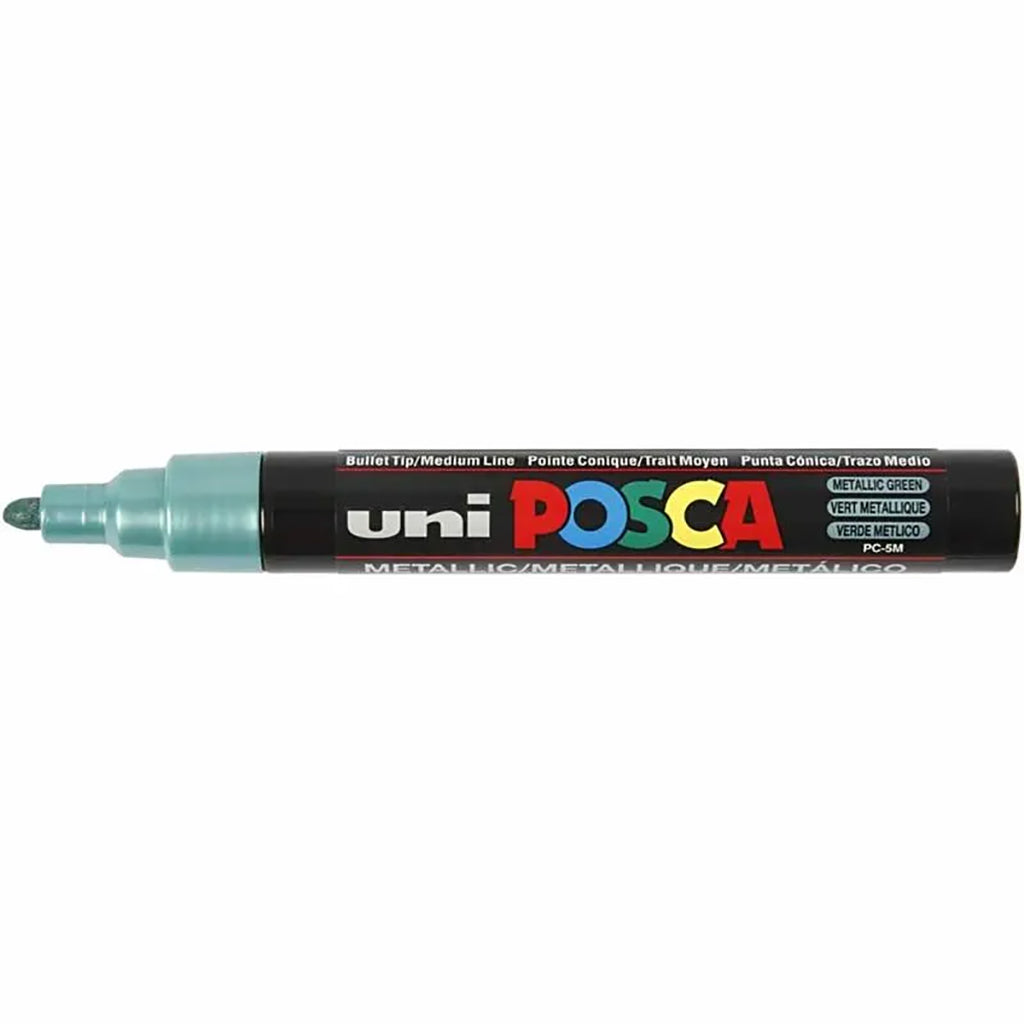 Posca Tuscher, streg 2.5 mm - 8 stk. Metallic