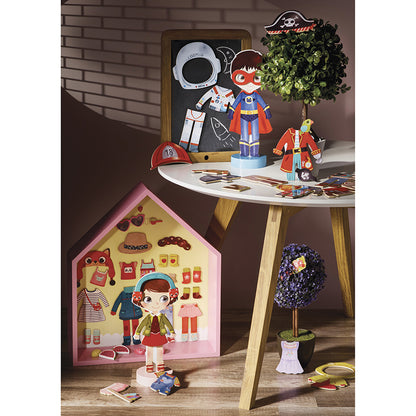 Vilac Påklædningsdukke, Magnetisk