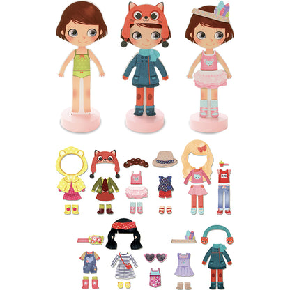 Vilac Påklædningsdukke, Magnetisk