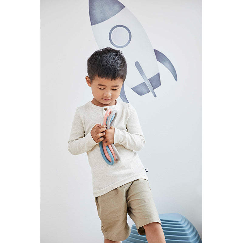 Gonge aktivitetsringe, 6 stk - Nordic