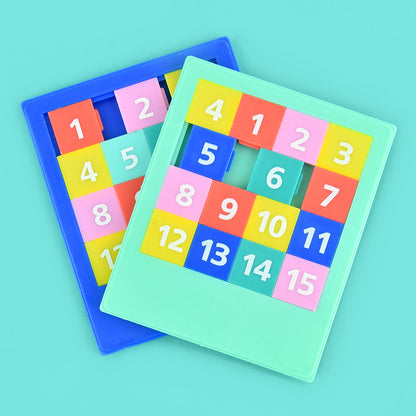 Robetoy mini puslespil m. tal, Skub frem-og-til-siden - Tal