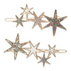 Mimi & Lula - 2 snap hårspænder - Constellation Sparkle Christmas