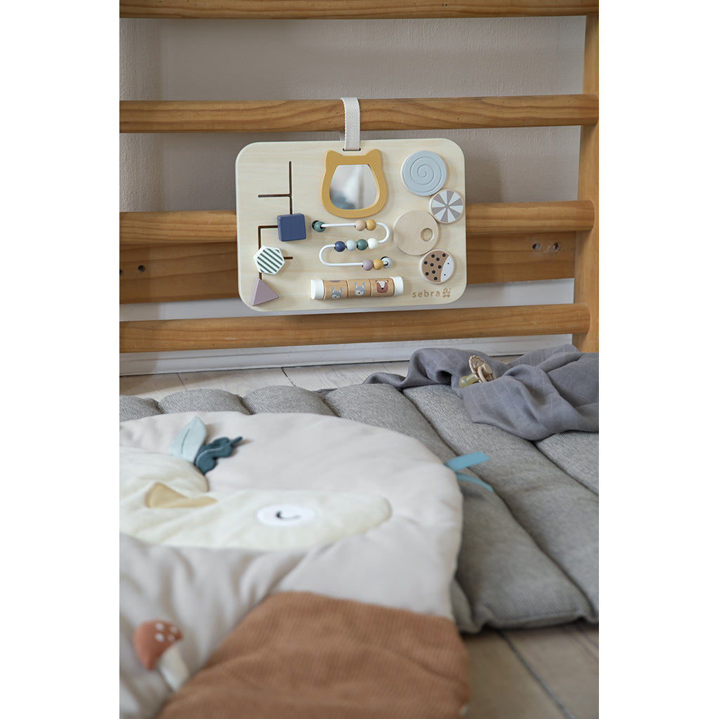 Sebra Aktivitetspanel i træ, Woodland