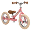 Trybike løbecykel, vintage pink m. retro look