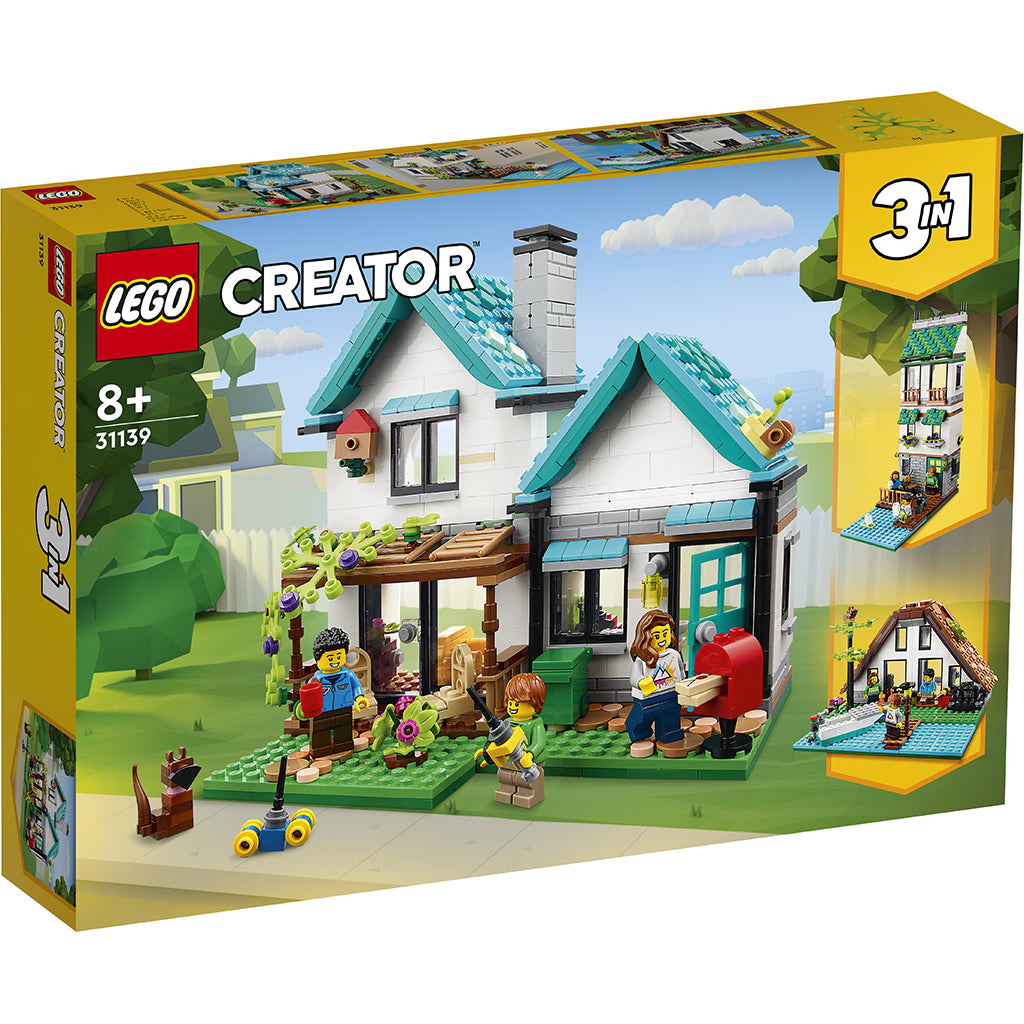 LEGO® Creator 3IN1, Hyggeligt hus 31139 HURTIG - Lirum Larum