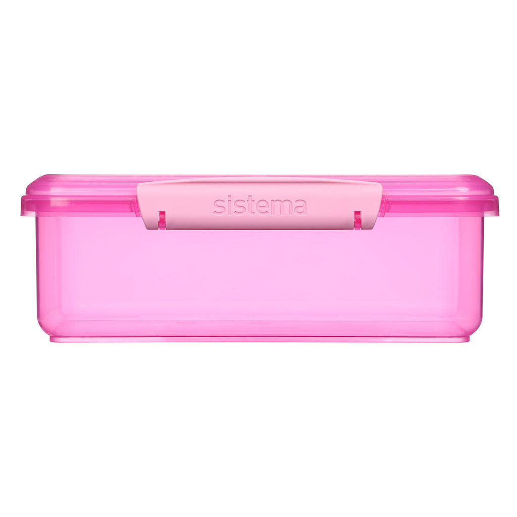Sistema Coloured Lunch Madkasse m. 1 rum, 2L - Pink
