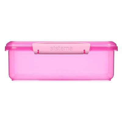 Sistema Coloured Lunch Madkasse m. 1 rum, 2L - Pink