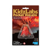 4M KidzLabs, eksperiment sæt - Pocket volcano, lav dit eget vulkanudbrud, forener læring og leg