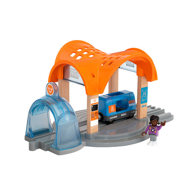Brio Smart Tech lyd action tunnel-station