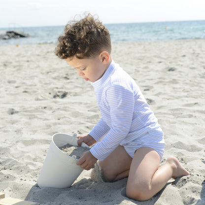 Petit Crabe UV badebluse, Sydney, Baby blue/White - 0-10 år