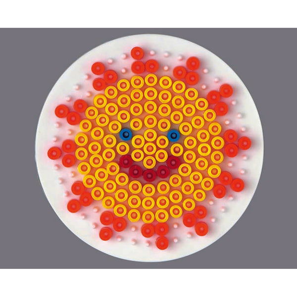 Hama Midi perleplade, Rund Ø 8 cm Køb perler og perleplader fra Hama