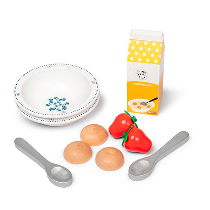 MaMaMeMo legemad i træ, Koldskål sæt