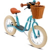 Puky Løbecykel m. håndbremse, klokke og cykelkurv, Retro blue - fra 3 år