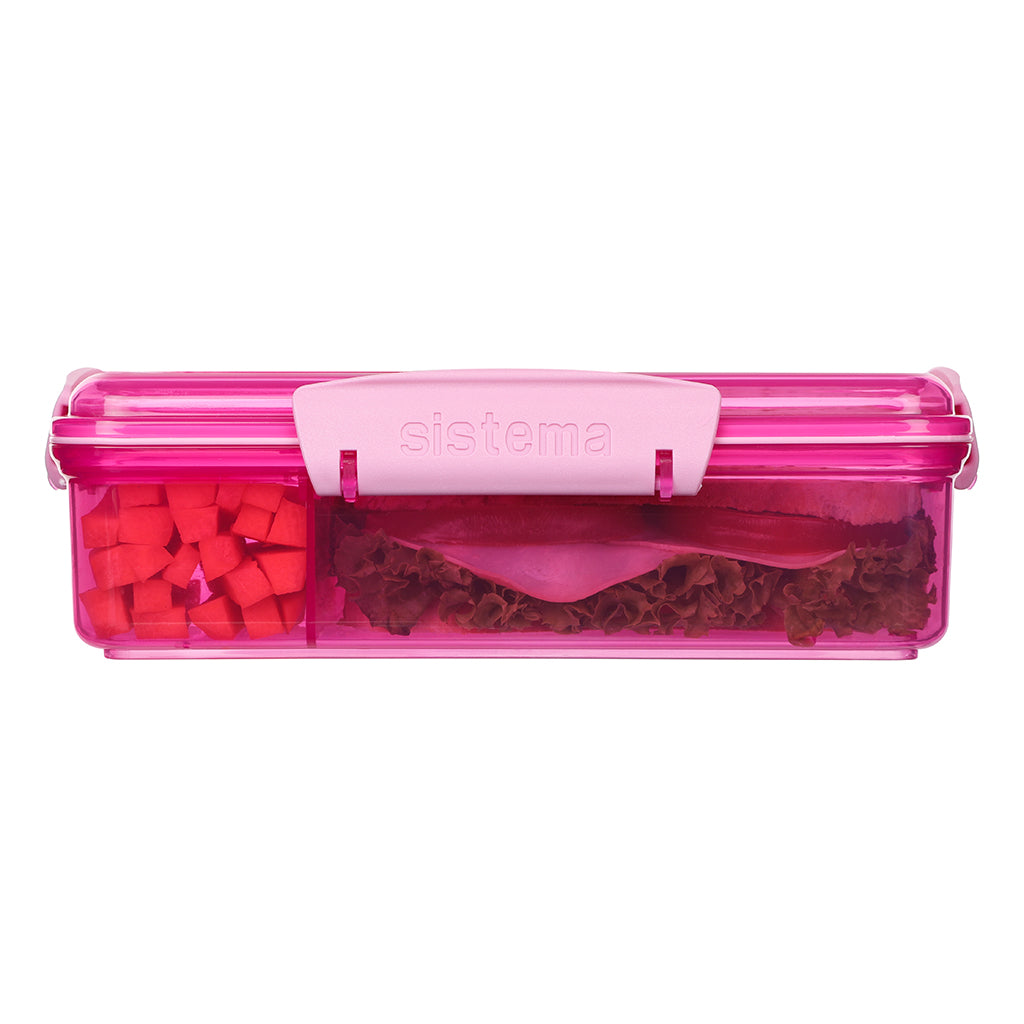 Sistema Snack Attack Duo lunch 975 ml, Pink