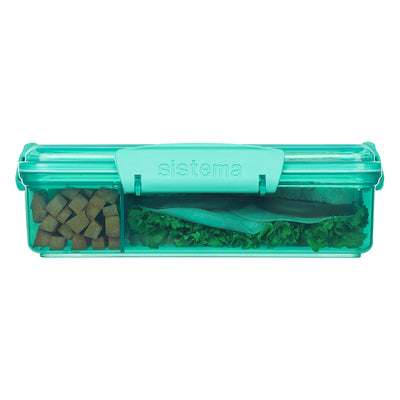 Sistema Snack Attack Duo lunch 975 ml, Teal