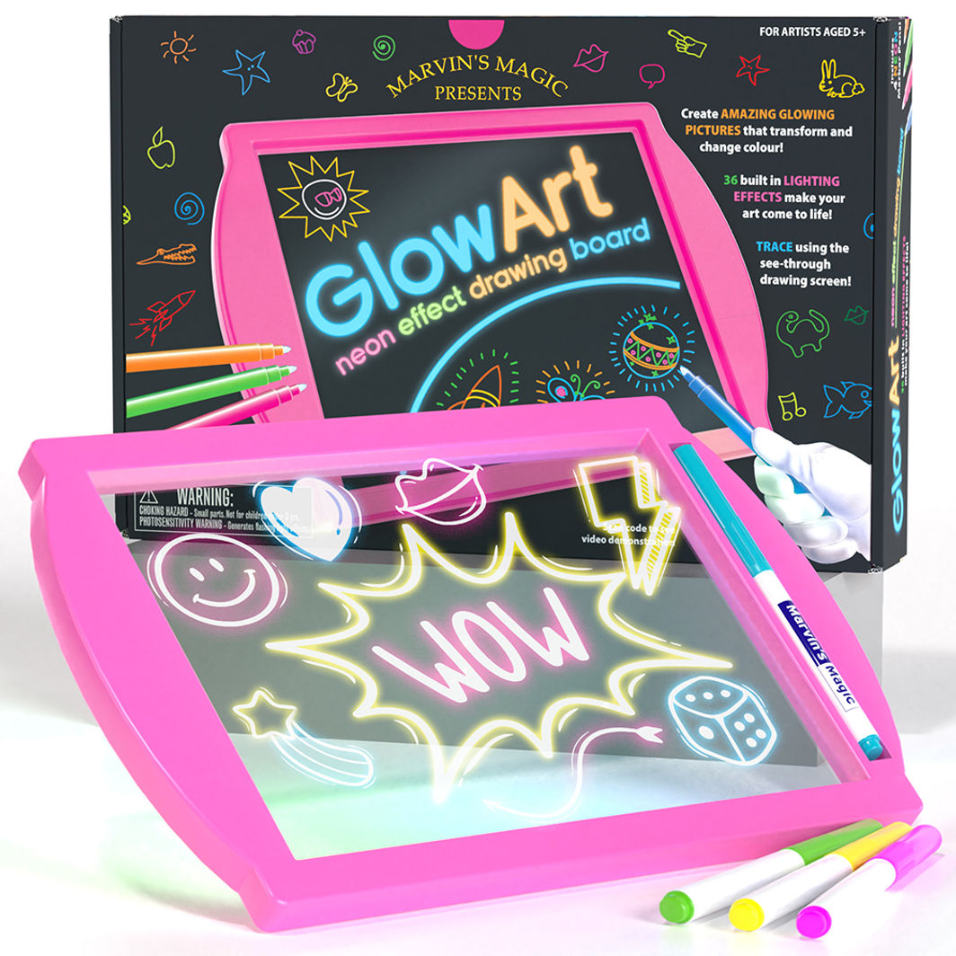 Marvins Magic, Glow Art - Pink