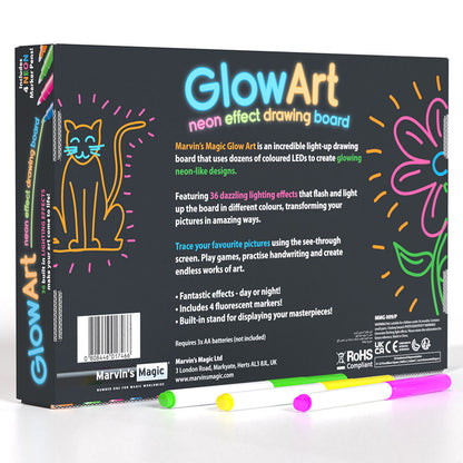 Marvins Magic, Glow Art - Pink