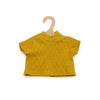 Así dukketøj til Leonora babydukke, str. 46 cm, Kortærmet t-shirt - Okker