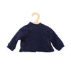 Así dukketøj til Leo og Leonora babydukke, str. 46 cm, Langærmet t-shirt - Marineblå