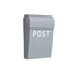 Bruka Design postkasse, Micro - Lysegrå