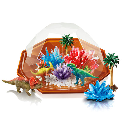 KidzLabs, eksperiment sæt, Dinosaur Crystal Terrarium - Fra 10 år