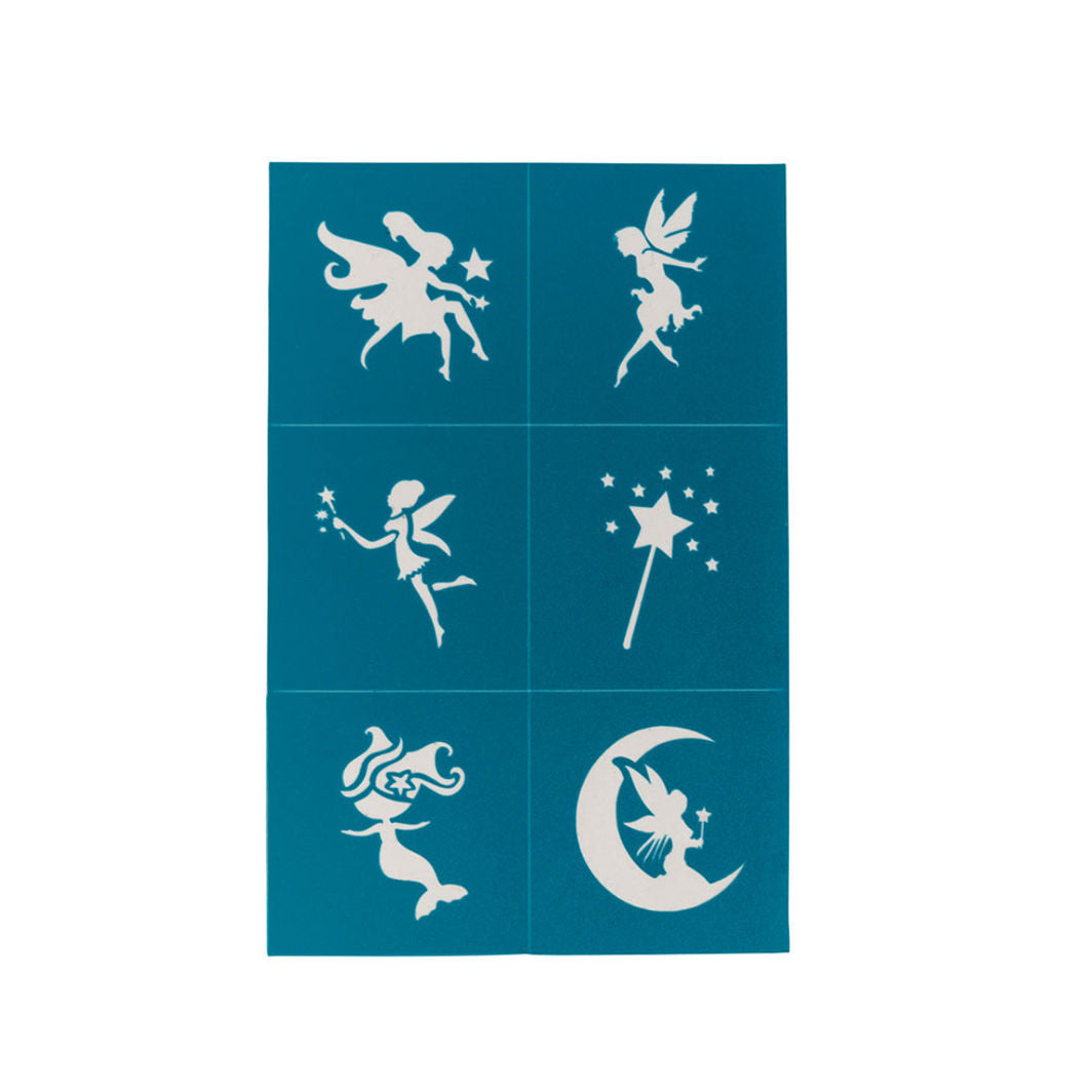 Oh Flossy Ansigtmaling- og make-up stencils til børn