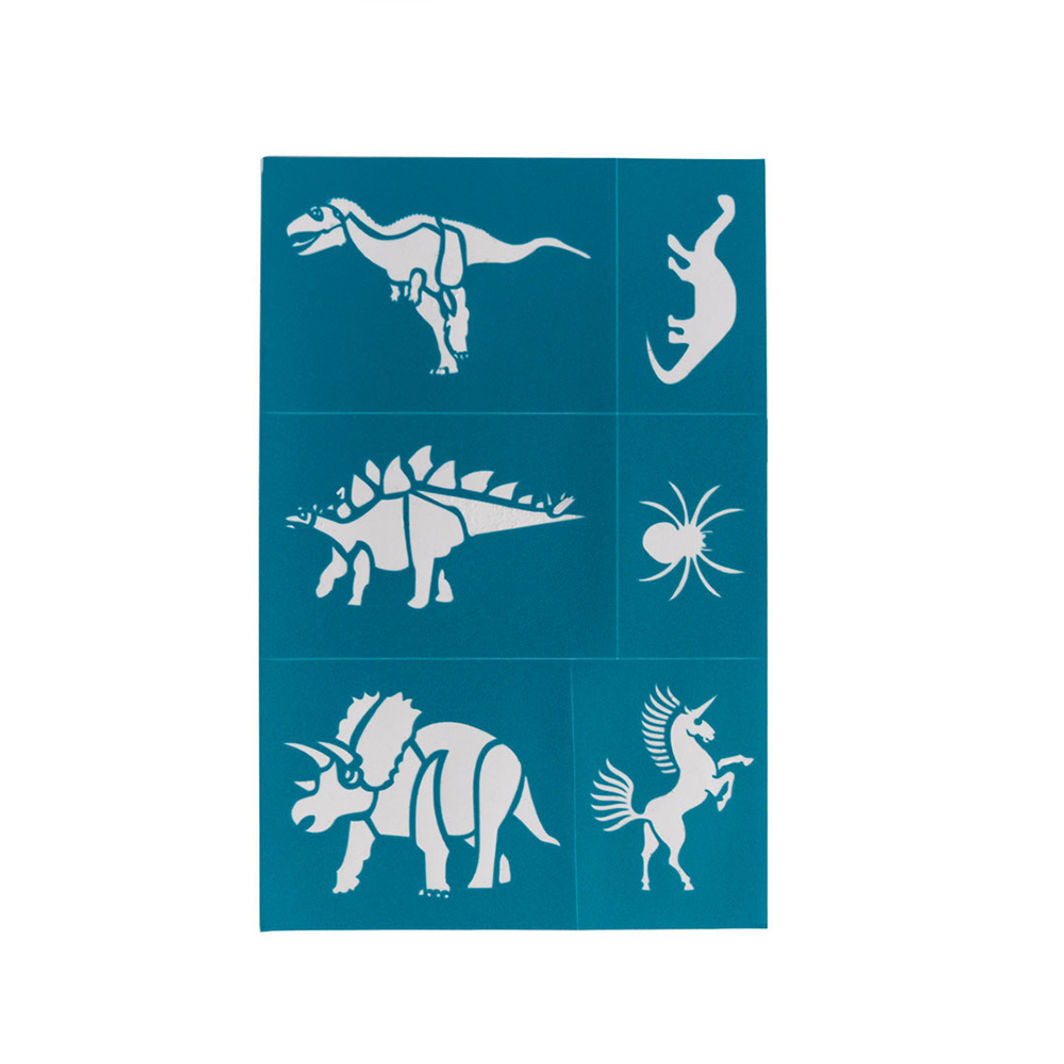 Oh Flossy Ansigtmaling- og make-up stencils til børn