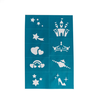 Oh Flossy Ansigtmaling- og make-up stencils til børn