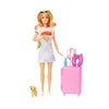 Barbie Travel dukke m. rejsetilbehør - Malibu