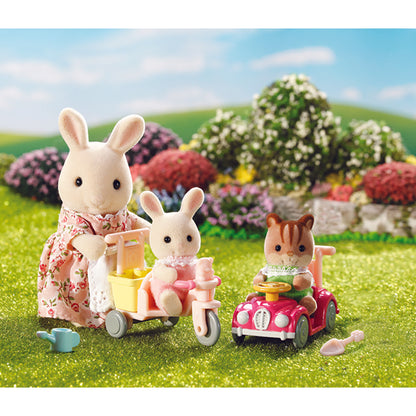 Sylvanian Families, Trehjulet cykel og 3 figurer