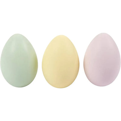Dekorations æg 12 stk. Pastelfarver